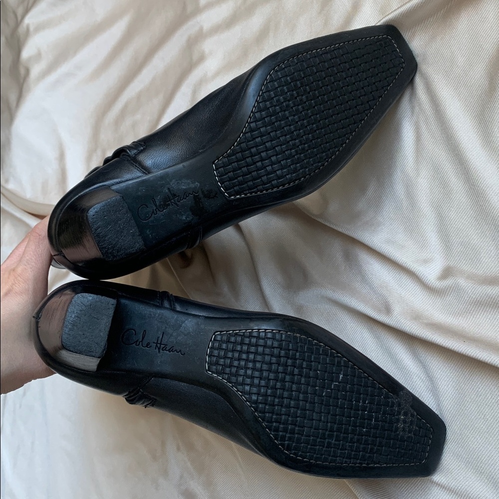 Cole Haan Black Ankle Boots - Picture 4 of 11